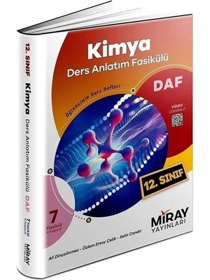 Miray Yayınları  12. Sınıf Kimya Ders Anlatım Fasikülü