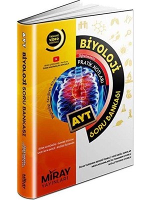 Miray Yayınları Miray Ayt Biyoloji Soru Bankası