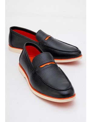 Erkek Loafer Iç Dış Deri Ayakkabı