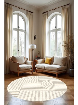 Dijital Bukleli Bohem Desen Oturma Odası Halısı Salon Halısı Mutfak Halısı Çocuk Odası Halı Yolluk