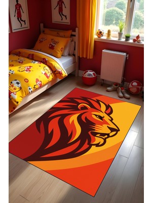 Dijital Baskı Futbol Halısı Makinede Yıkanabilir Anti Bakteriyel Leke Tutmaz Kaymaz Taban