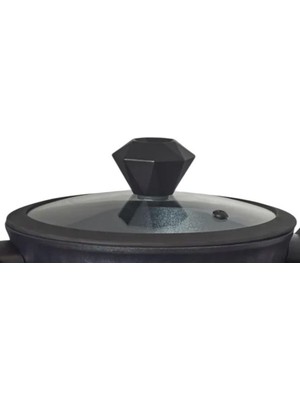 Arcak2  Karaca Diamond 20 Cm. Cam Kapak ve Kulp (dikkat tencere yoktur)