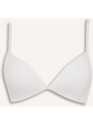 DeFacto Micro Kaplı Dolgusuz Balensiz Tişört Bra G0410AX25AU