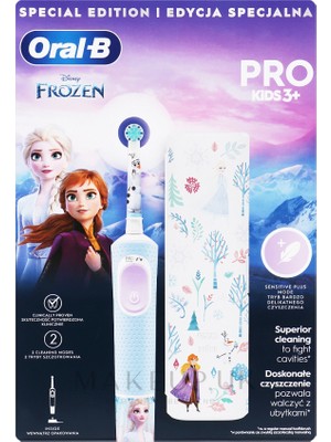 Oral-B Vitality Pro Frozen - Elektrikli Diş Fırçası - Seyahat Çantası