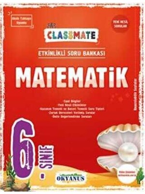 Okyanus Yayınları  6. Sınıf Classmate Matematik Soru Bankası