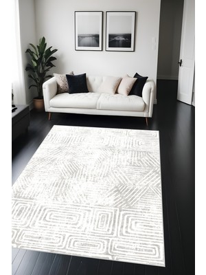 Bohem Desen Halı - Dijital Yıkanabilir Kaymaz Taban Leke Tutmaz Salon Halısı Mutfak Halısı ve Yolluk