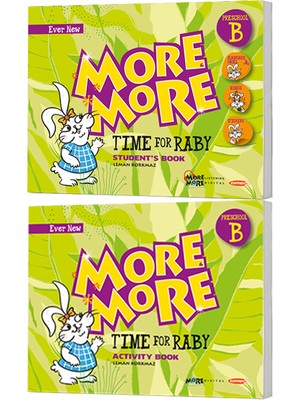 Kurmay Yayınları  More & More Time for Raby (B) Student's Book & Activity Book