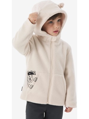 Quechua Çocuk Outdoor Polar Mont - 2/6 Yaş - Bej - Sherpa NH500