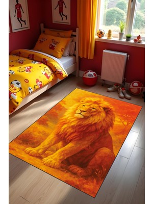 Dijital Baskı Futbol Halısı Makinede Yıkanabilir Anti Bakteriyel Leke Tutmaz Kaymaz Taban