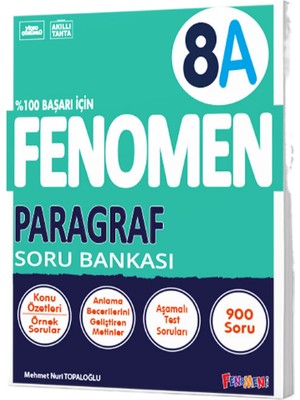 Fenomen Yayıncılık Fenomen 8. Sınıf LGS Paragraf A Soru Bankası Fenomen Yayınları