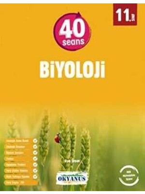 Okyanus Yayınları  11. Sınıf 40 Seans Biyoloji
