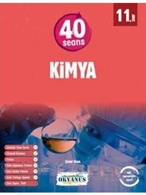 Okyanus Yayınları  11. Sınıf 40 Seans Kimya