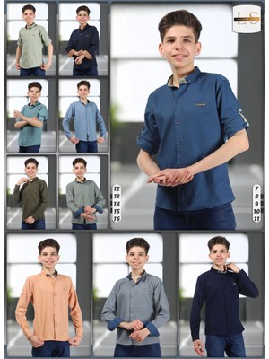 Lasgaris Jeans Lasgaris Jeans Erkek Çocuk Uzun Kollu Gömlek