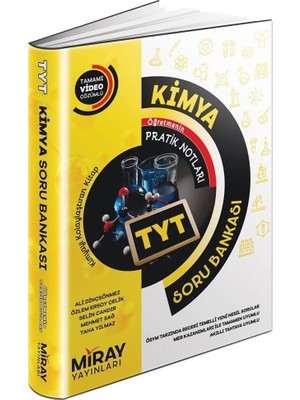 Miray Yayınları  TYT Kimya Soru Bankası
