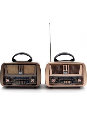Klasik Taşınabilir Model Nostaljik Radyo