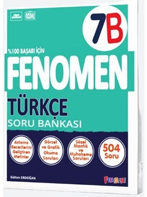 Fenomen Yayıncılık 7. Sınıf Fenomen B Soru Bankası Fenomen