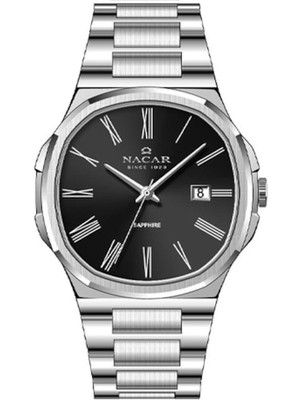 Nacar NC33-298377-ABM Erkek Kol Saati Siyah