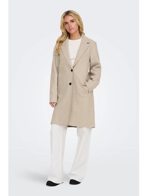 Only Kadın Onlcarrıe Çift Cepli Düğmeli Kaban 15213300 Bej