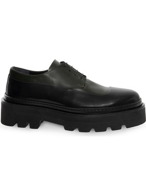 Cacharel Erkek Haki Eva Taban %100 Deri Smart Casual Ayakkabı 50277576-VR054