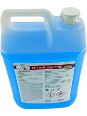 Arin Cam Temizleme Sıvısı 5 KG