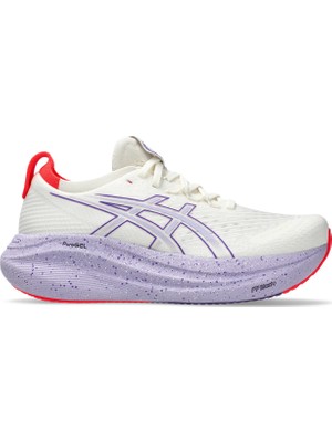 Asics Gel-Nimbus 27 Tokyo Kadın Bej Mor Koşu Ayakkabısı 1012B913-500