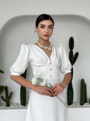 Moderie Butik Linda Midi Elbise