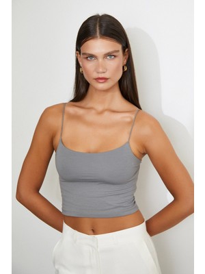 Lastik Askılı Top Gri