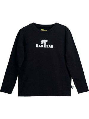 Bad Bear Tee Siyah Çocuk Sweatshirt