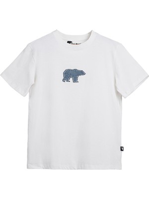 Nikki Beyaz Kız Çocuk Tişört