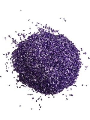 Epoksi Reçine 50GR Ametist Yaldız Kırık Cam Dekoratif Cam Dekoratif Kırma Cam Mum Kokulutaş
