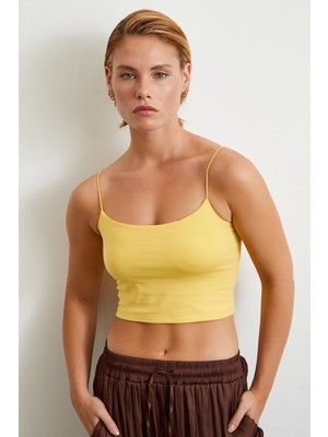 Lastik Askılı Top Sarı