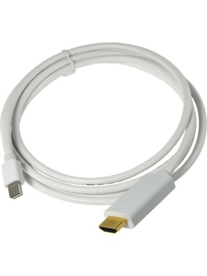 3 Metre Mini Displayport To HDMI Kablo Thunderbolt Macbook Tv Bağlantı
