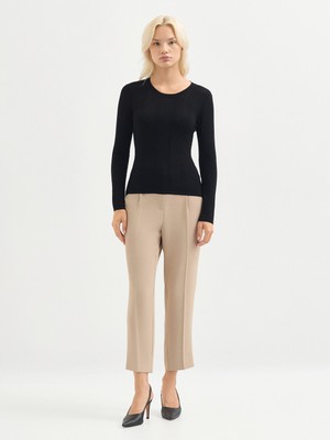 Karaca Kadın Triko Kazak-Siyah