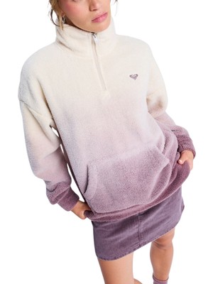 Roxy Live Out Loud Gradient Kadın Mor Polar