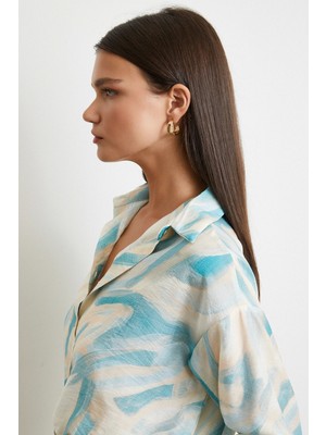 Deniz Esintisi Gömlek Turkuaz