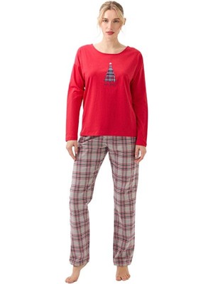 Blackspade Kadın Kırmızı Pijama Takımı 51967