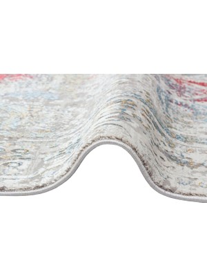 Fresco Xw Fs 09 Çok Renkli - Işıltılı Dokuma Bambu Viskon Salon Halısı