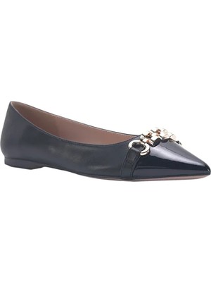 Nine West Mavero 3fx Siyah Kadın Babet