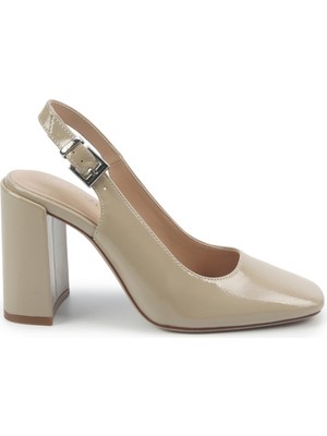 Nine West Elea 5pr Vizon Kadın Topuklu Ayakkabı