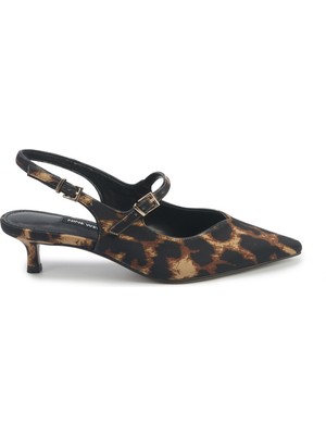 Nine West Selenda5 5pr Leopar Kadın Topuklu Ayakkabı