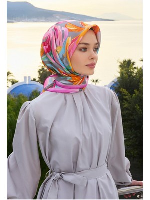 Belli %100 Sura Ipek Eşarp 4107D 34
