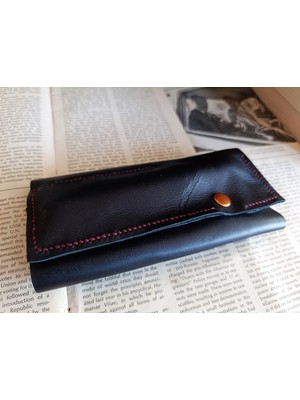 Crazy Gerçek Deri Tamamen El Emeği Özel Kalemleriniz Için Kalemlik Kalemkutu (8*18CM ) 7m2