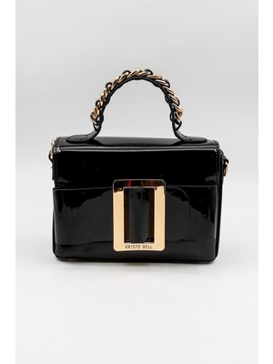 Kriste Bell Marka İthal Klasik Zincir Detaylı Bayan Çanta KB969 Siyah