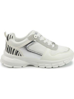 Nine West Zebına 5pr Beyaz Kadın Sneaker