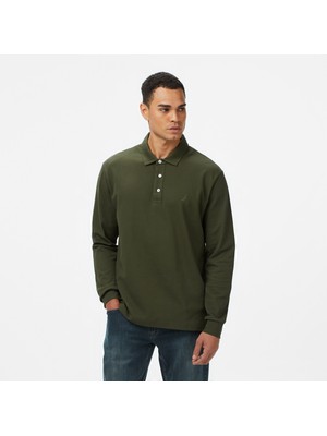 Nautica Erkek Yeşil Classic Fit Uzun Kollu Polo Yaka T-Shirt K57042T.3FB
