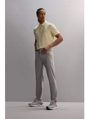 DeFacto Slim Fit Dar Kesim Standart Paça Dokuma Sporcu Pantolon E3333AX25AU