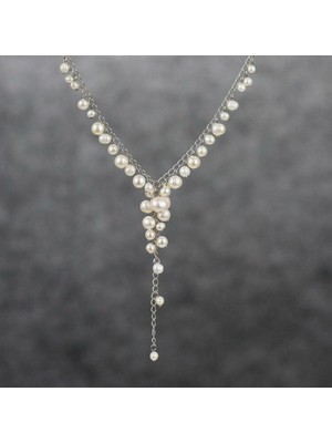 Şıklığınızı Tamamlayacak Inci Zincir Kolye