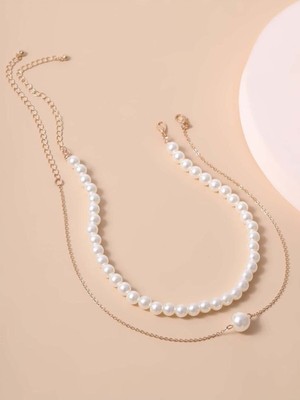 Zarif Inci Zincir Kolye - Şıklığınızı Tamamlayın