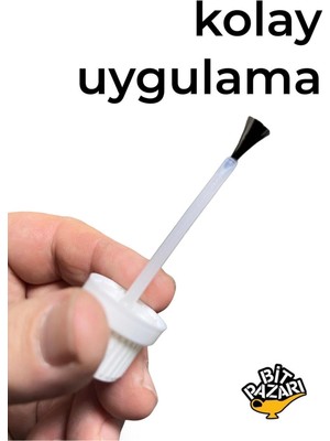 Rötuş Boyası Verniği, Şeffaf Parlak Akrilik Vernik - Kendinden Fırçalı Kutuda 30 Ml.