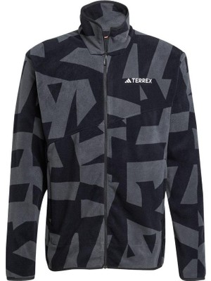 Adidas  Erkek  Siyah  Ceket mt Aop Fz Fl JY4814